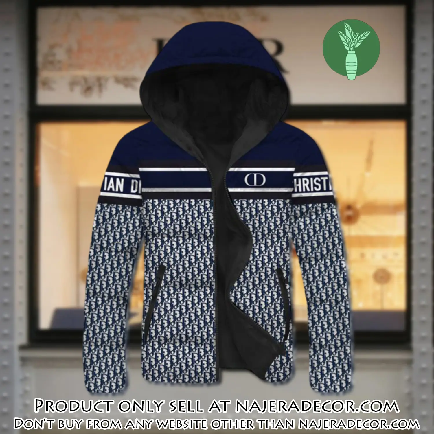 Dior downfilled coat ultralight down jacket outdoor jacket warm outwear dfj1003 njr3353224